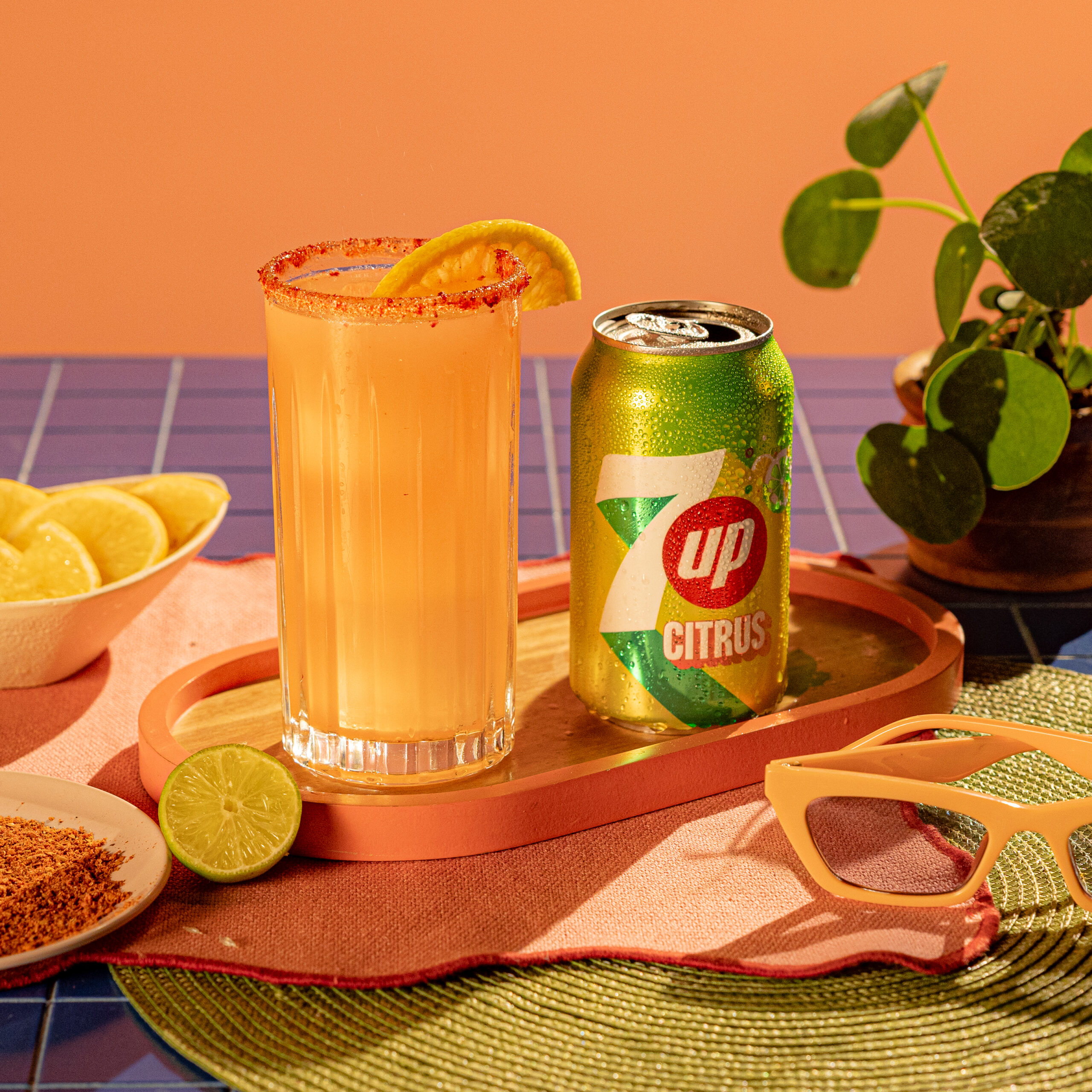 Celebra con el toque refrescante de 7UP® Citrus