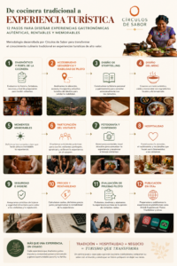 Círculos de Sabor: de las cocinas tradicionales de México a un nuevo modelo de turismo gastronómico
